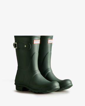 Imagen de Hunter Bota de lluvia Original caña corta Mujer - Verde